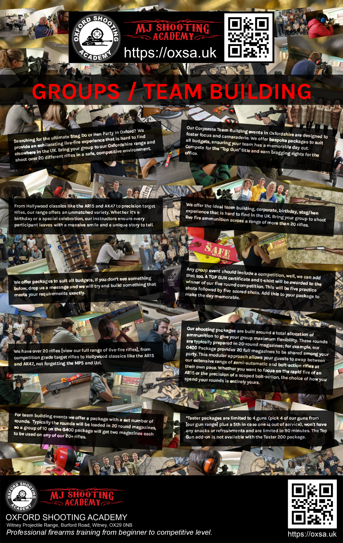 Precision shooting session focusing on firearm safety and handling