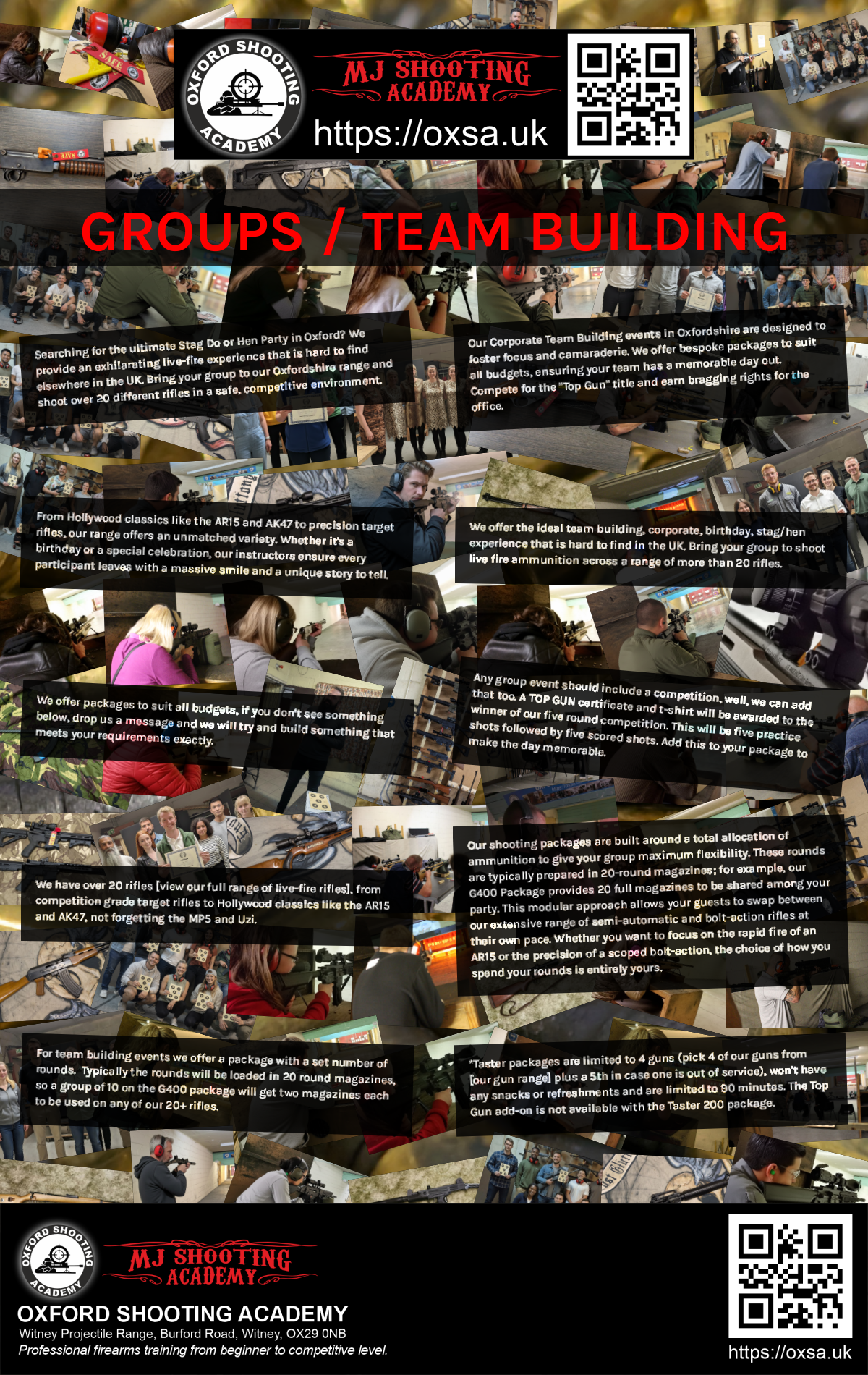 Precision shooting session focusing on firearm safety and handling