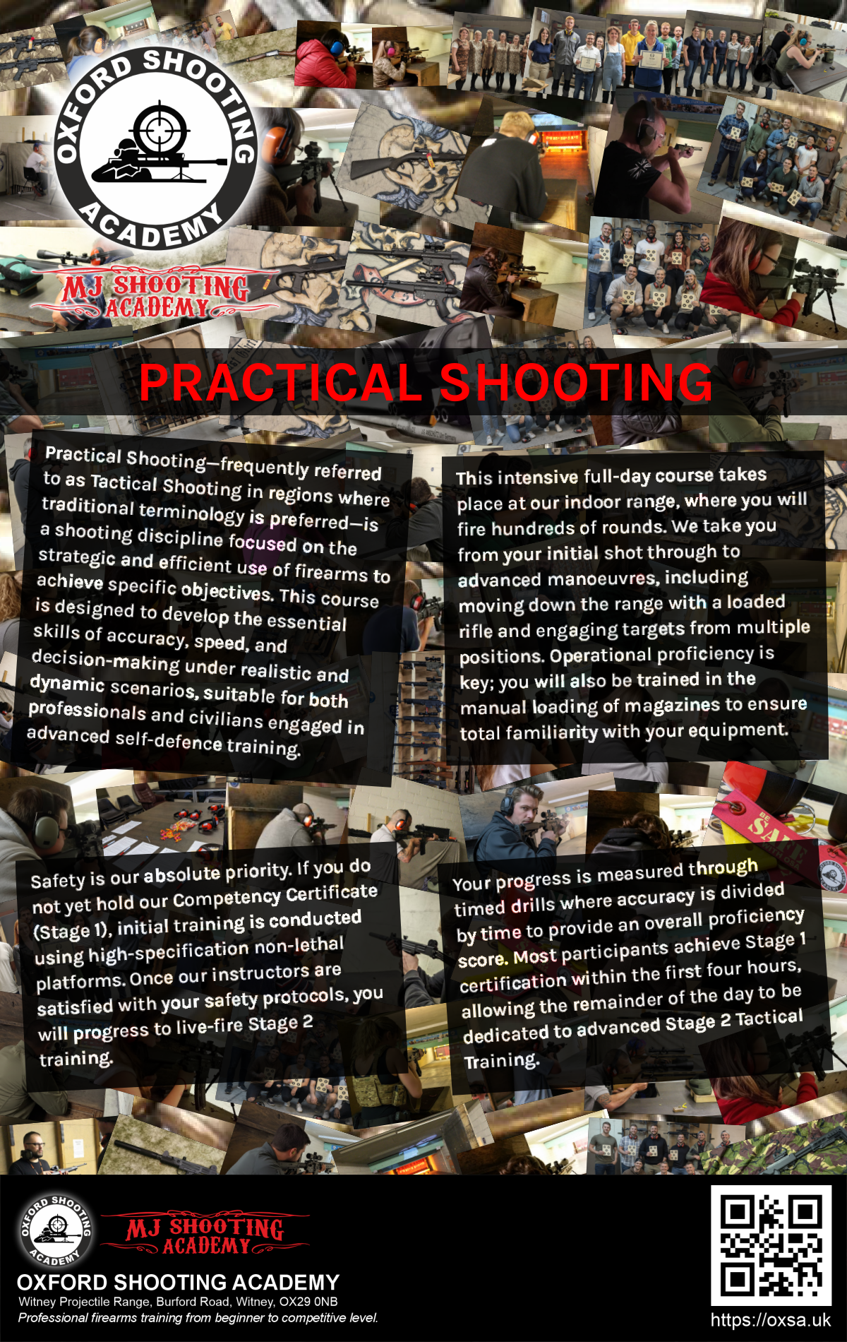 Tactical shooting drill for beginners and enthusiasts