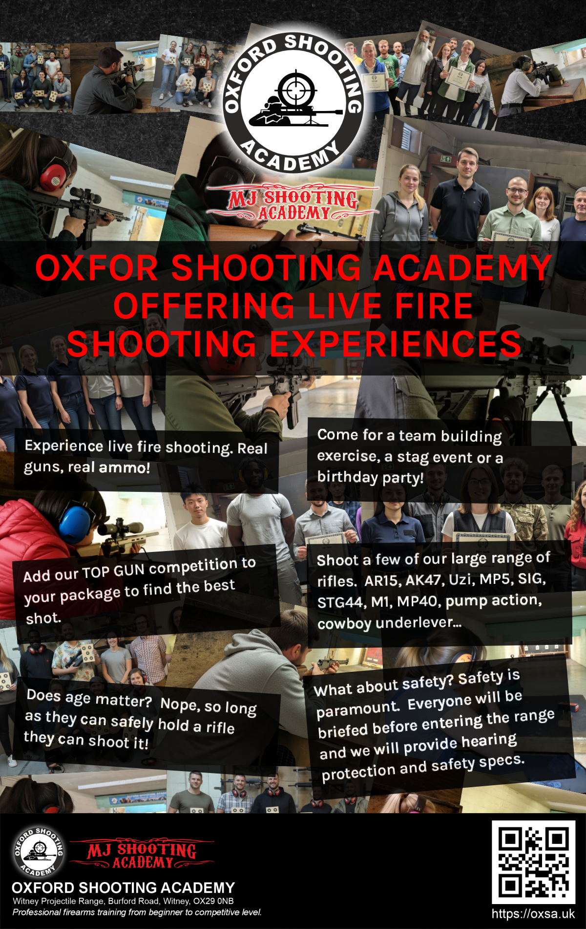 Tactical shooting drill for beginners and enthusiasts