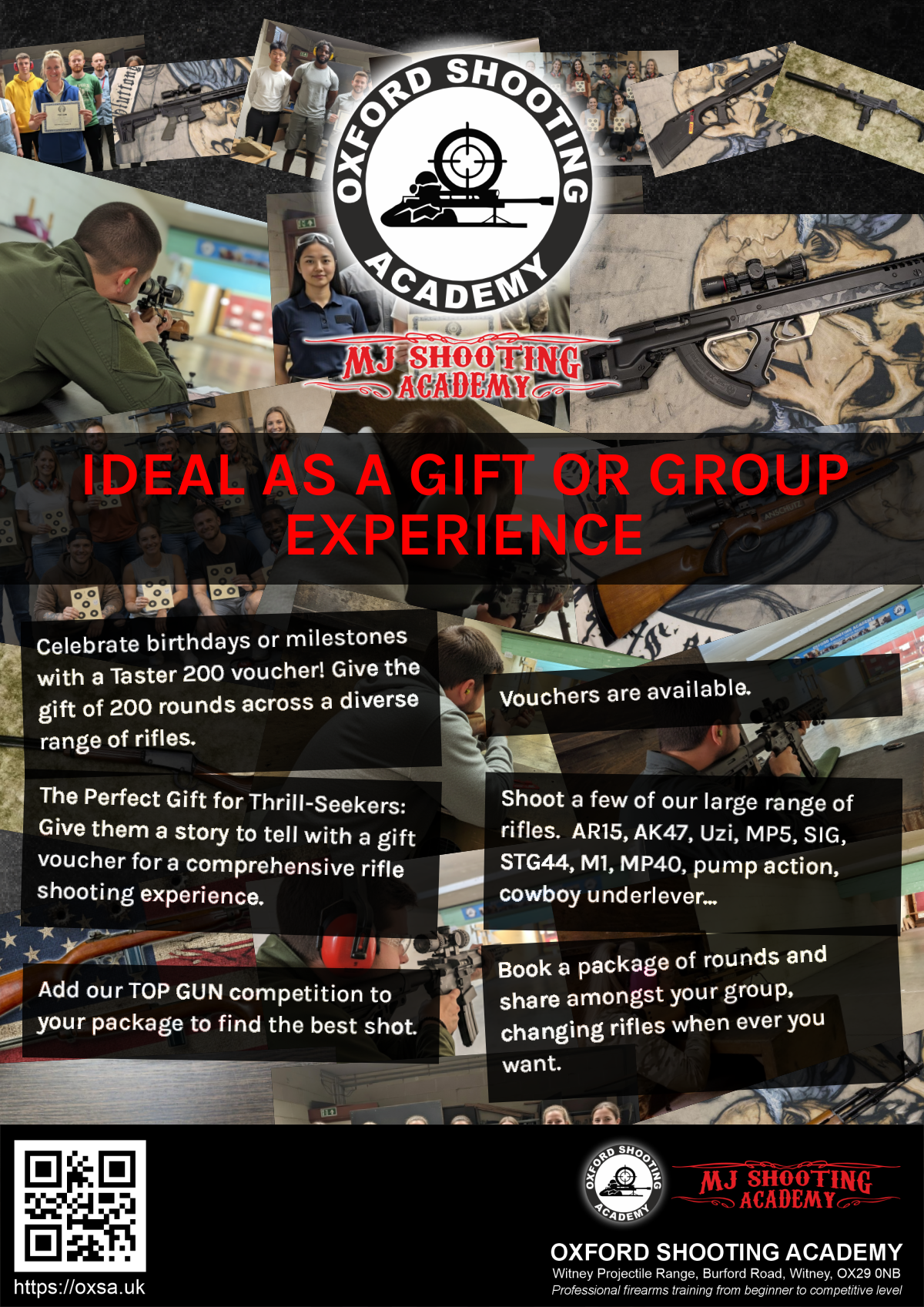 Live fire training for skill development and training