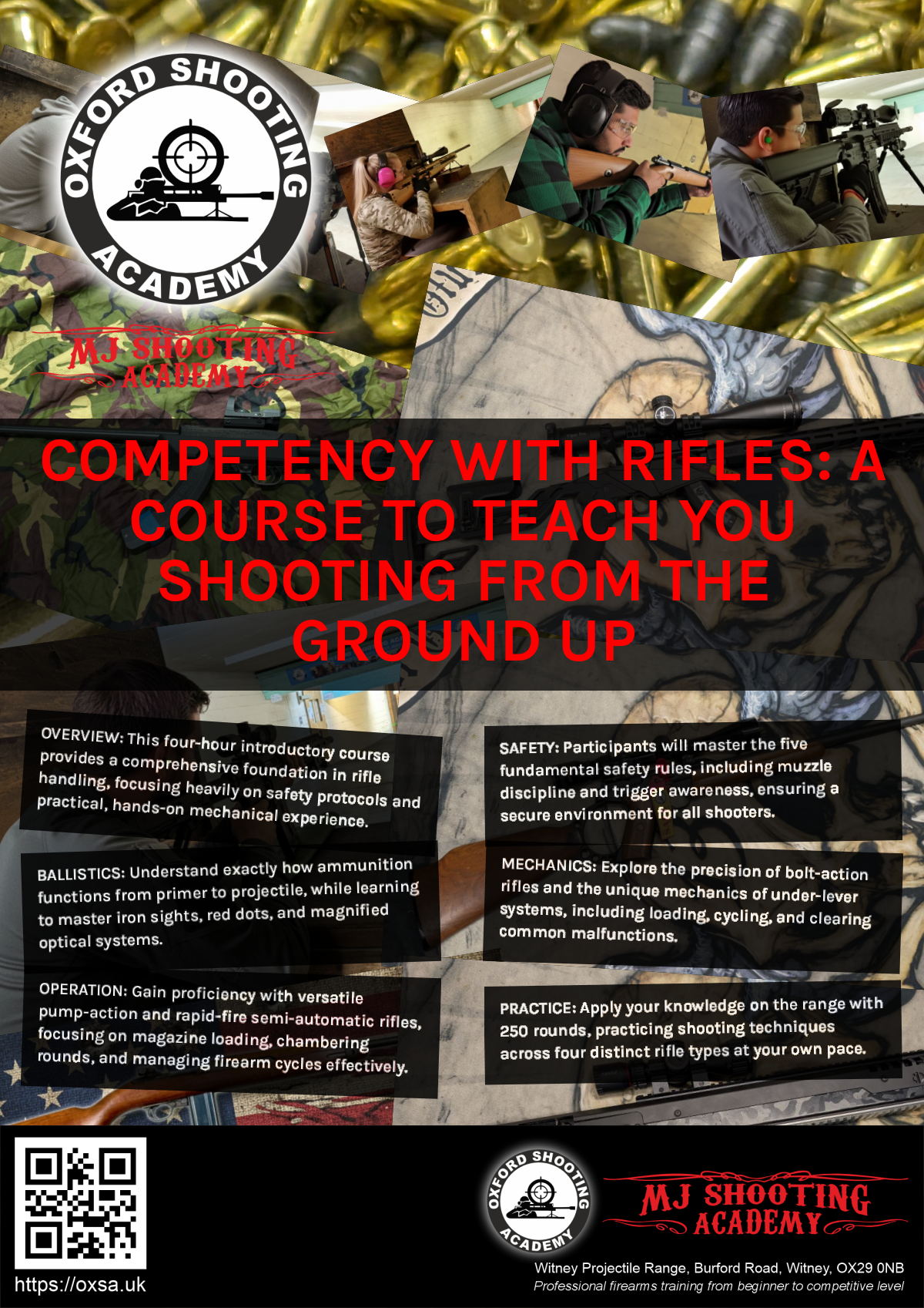 Target practice activity designed for corporate and group events