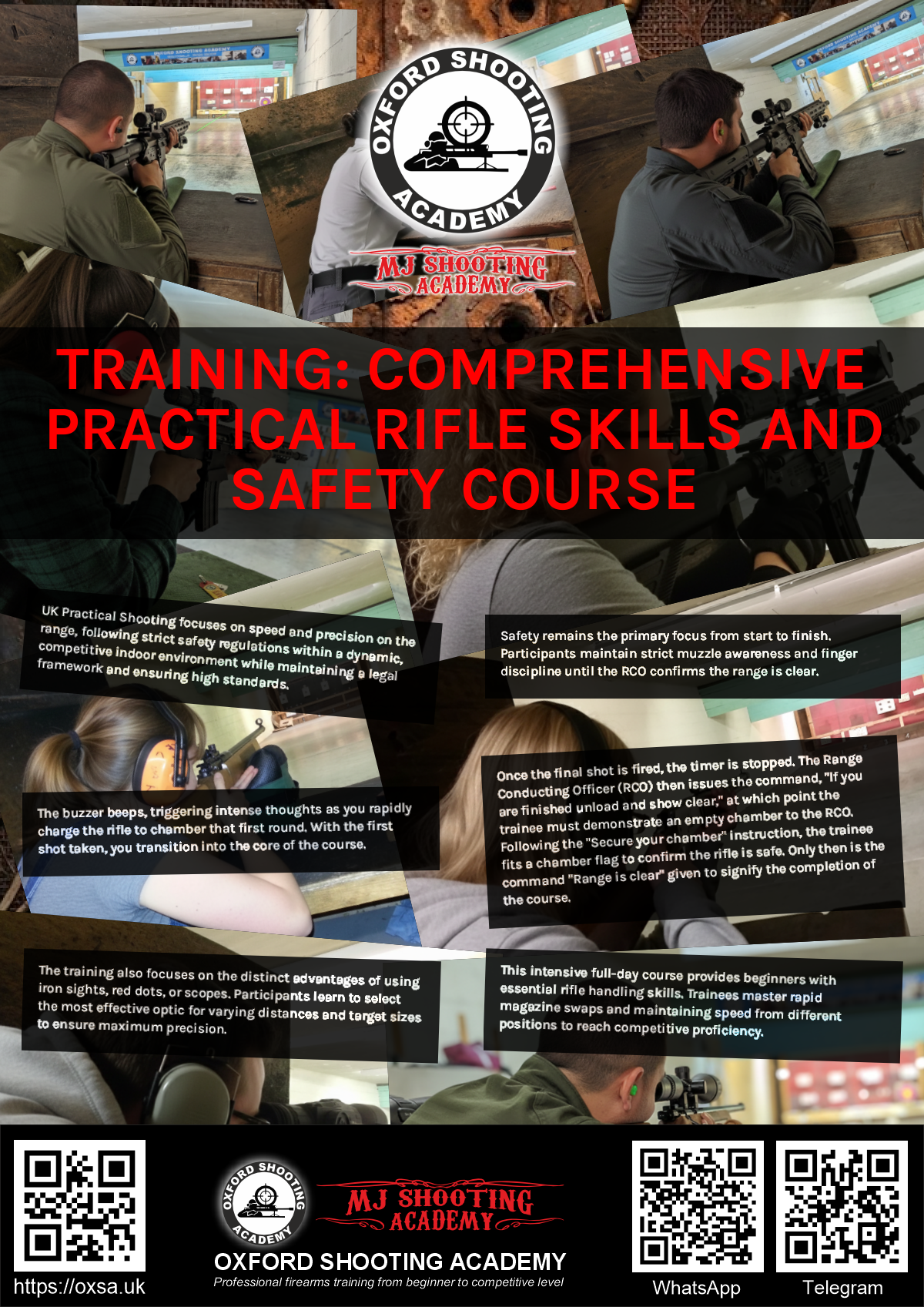 Tactical shooting drill for beginners and enthusiasts