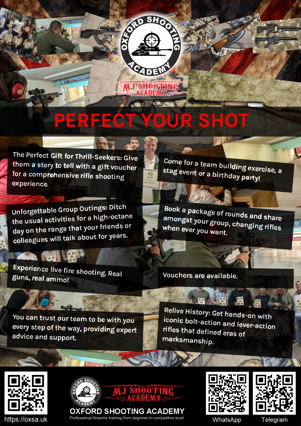 Live fire training for skill development and training