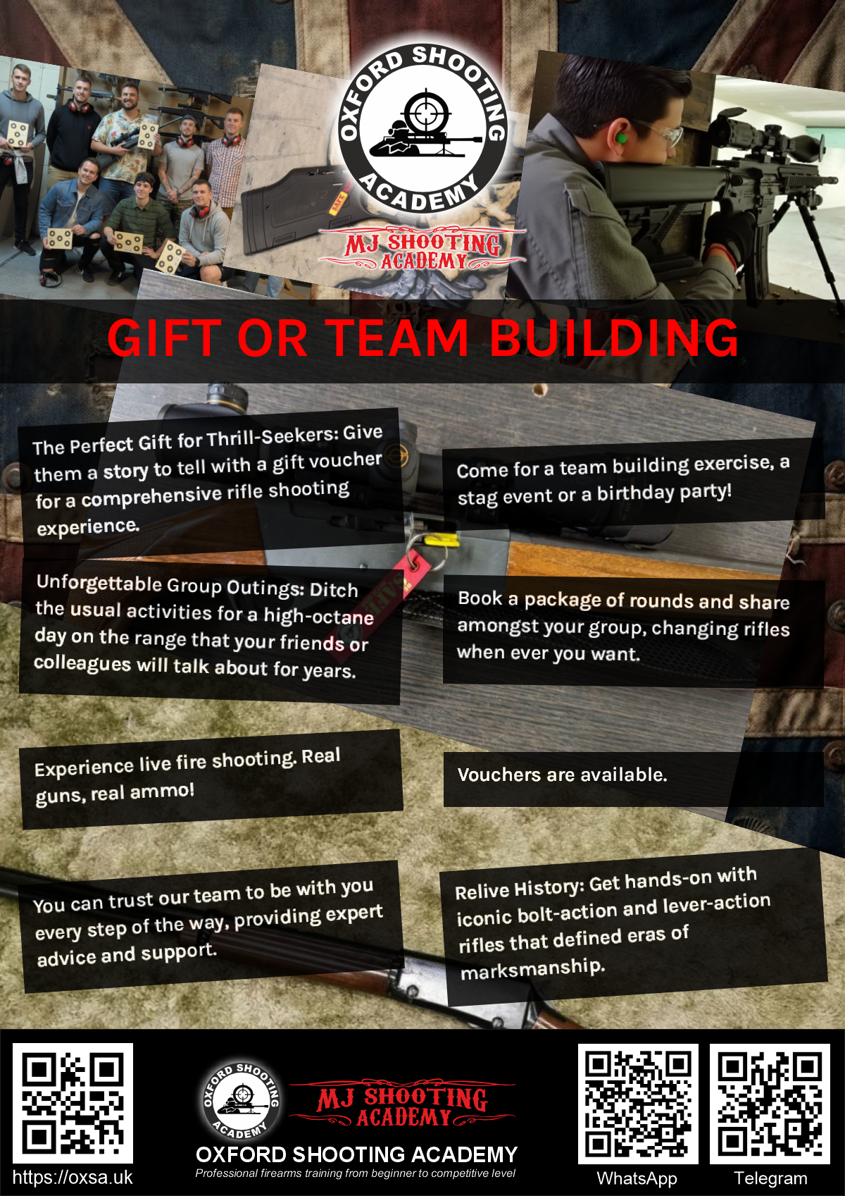 Precision shooting session focusing on firearm safety and handling