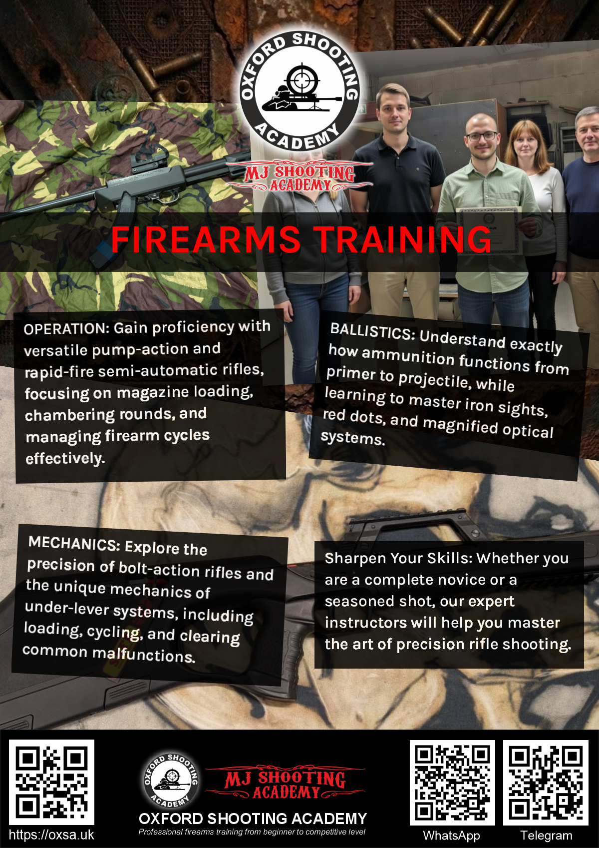 Tactical shooting drill for beginners and enthusiasts