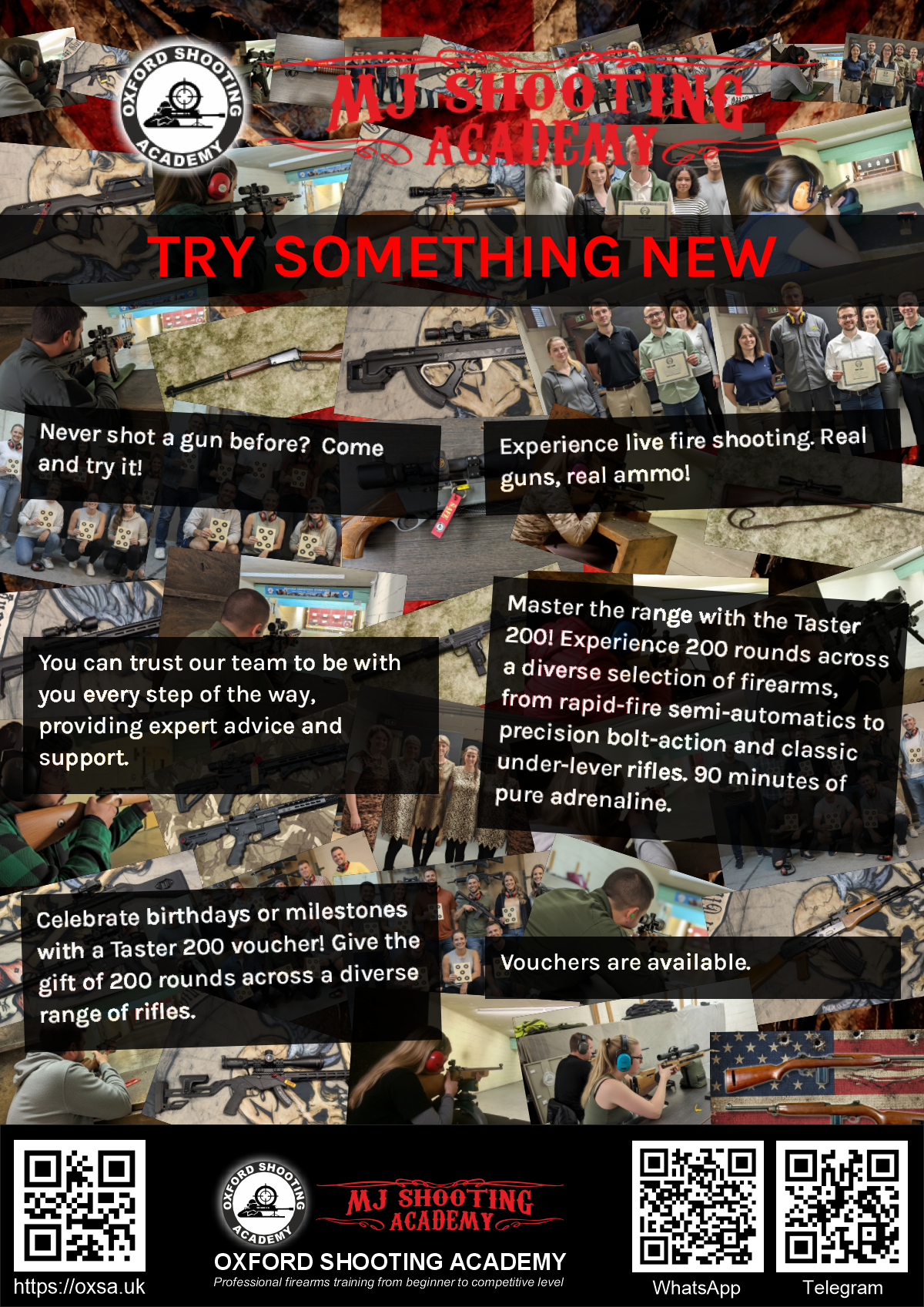 Tactical shooting drill for beginners and enthusiasts