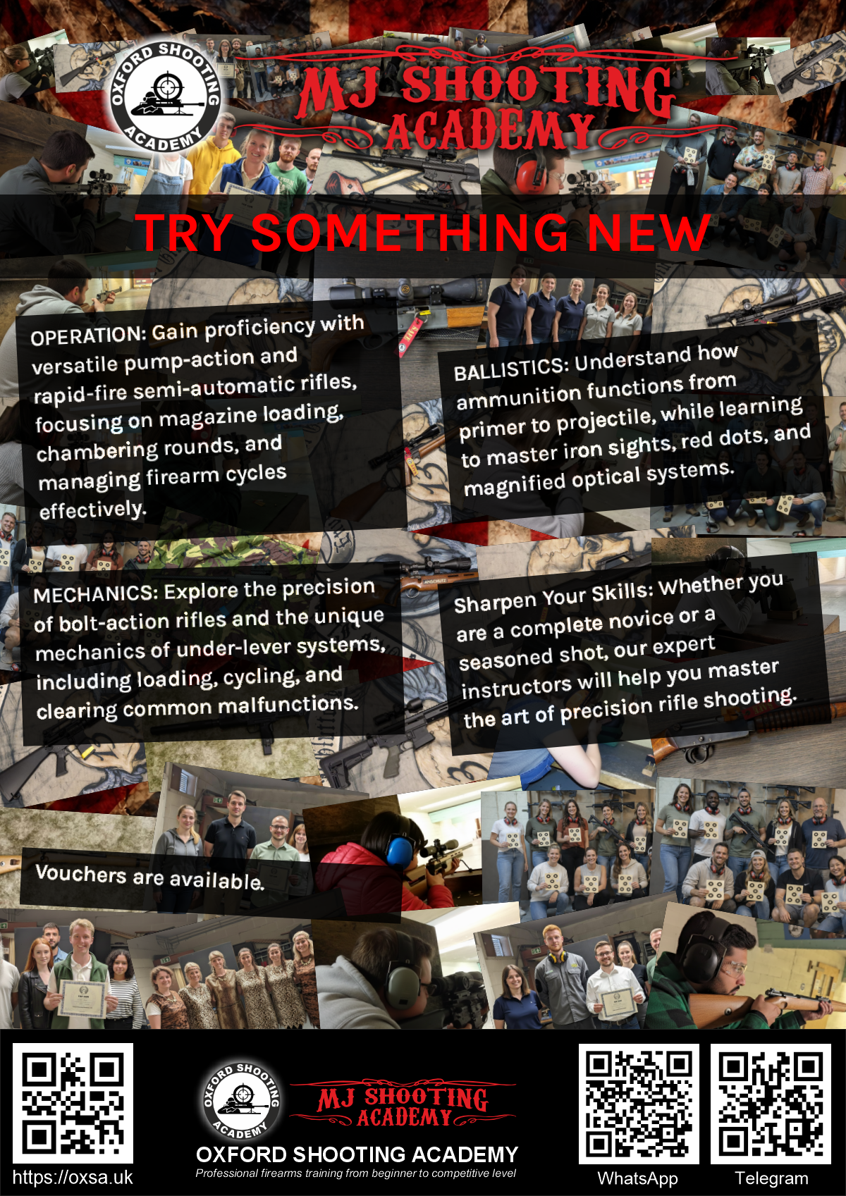 Target practice activity designed for corporate and group events