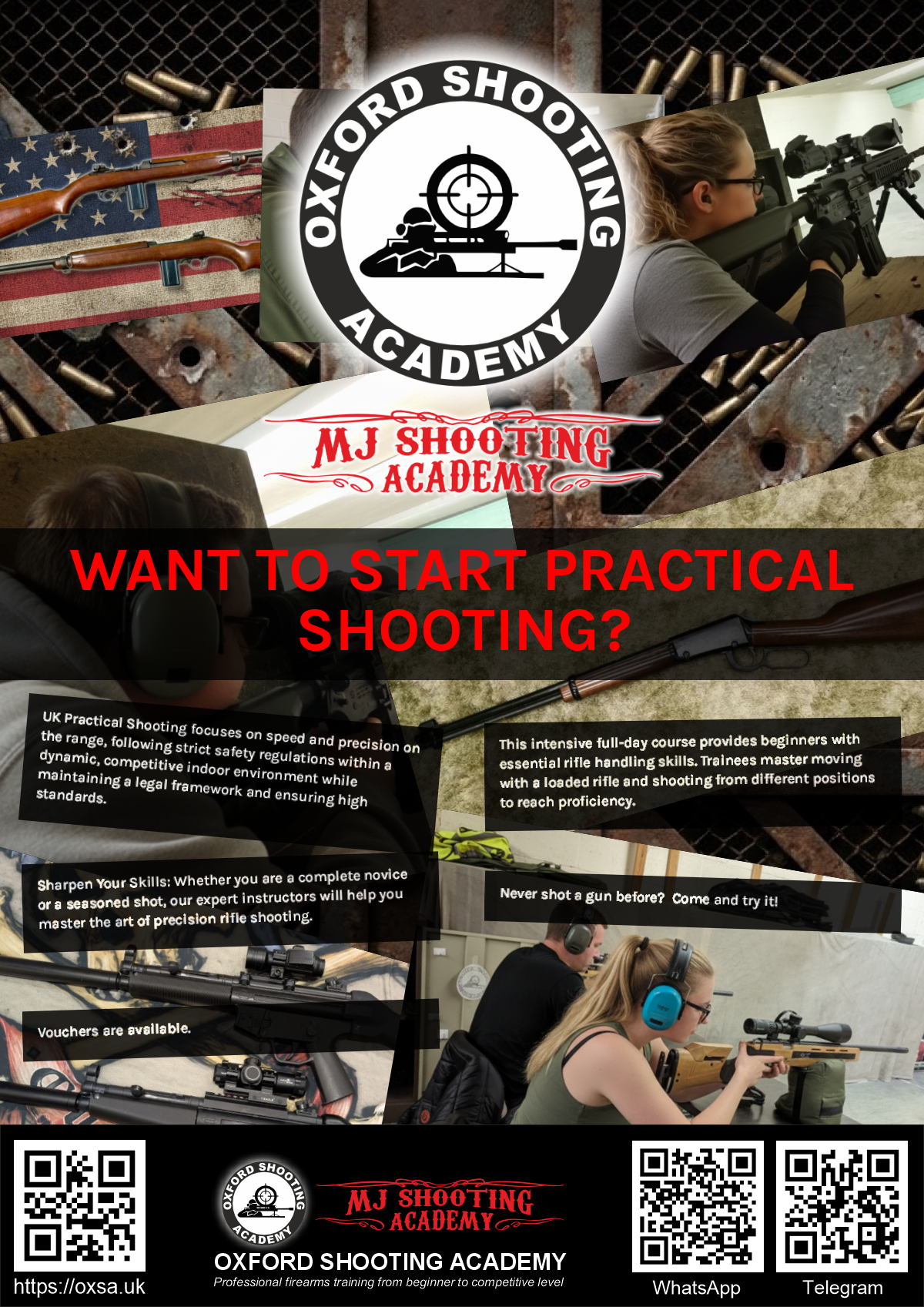 Tactical shooting drill for beginners and enthusiasts