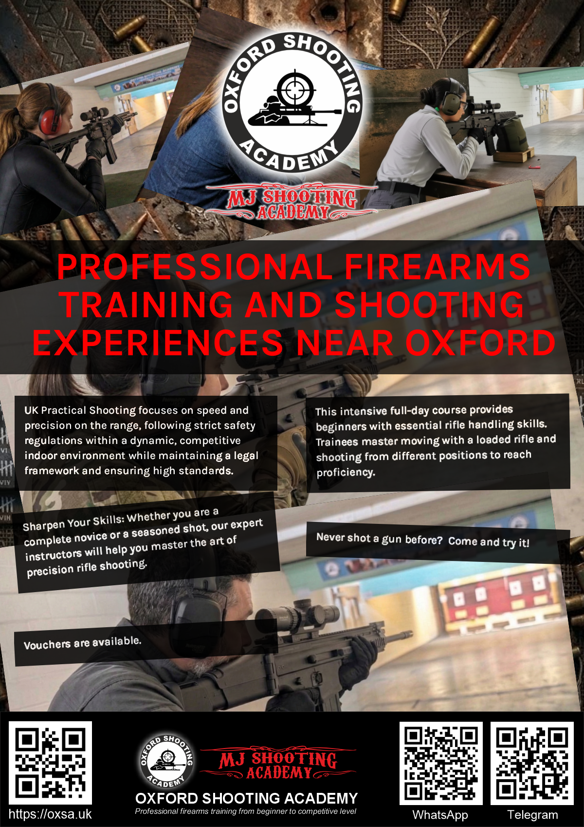 Tactical shooting drill for beginners and enthusiasts