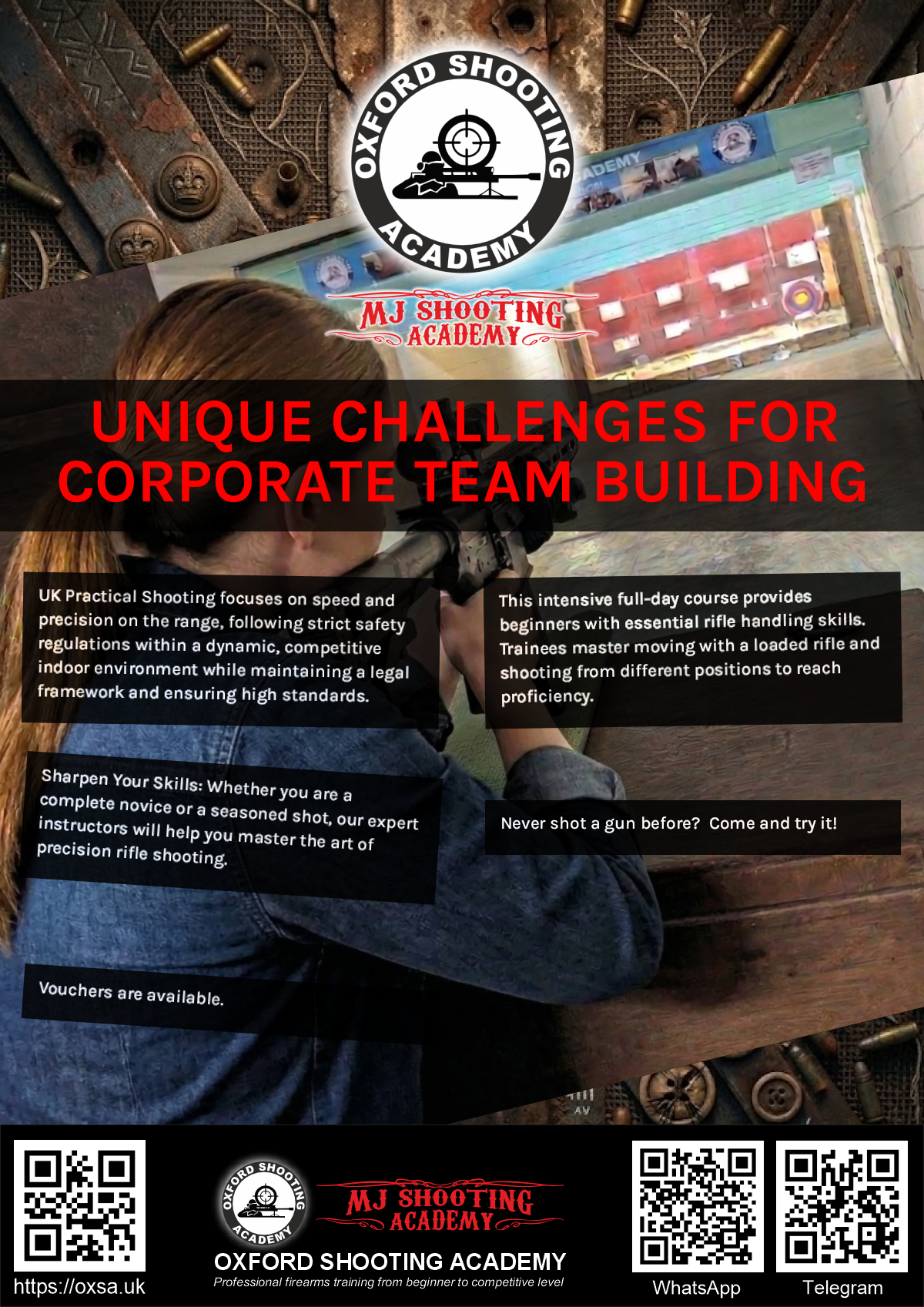 Live fire training for skill development and training