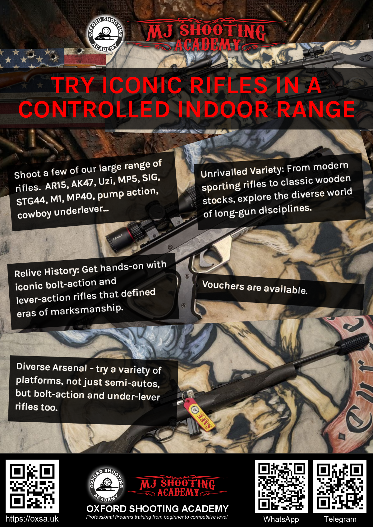 Precision shooting session focusing on firearm safety and handling