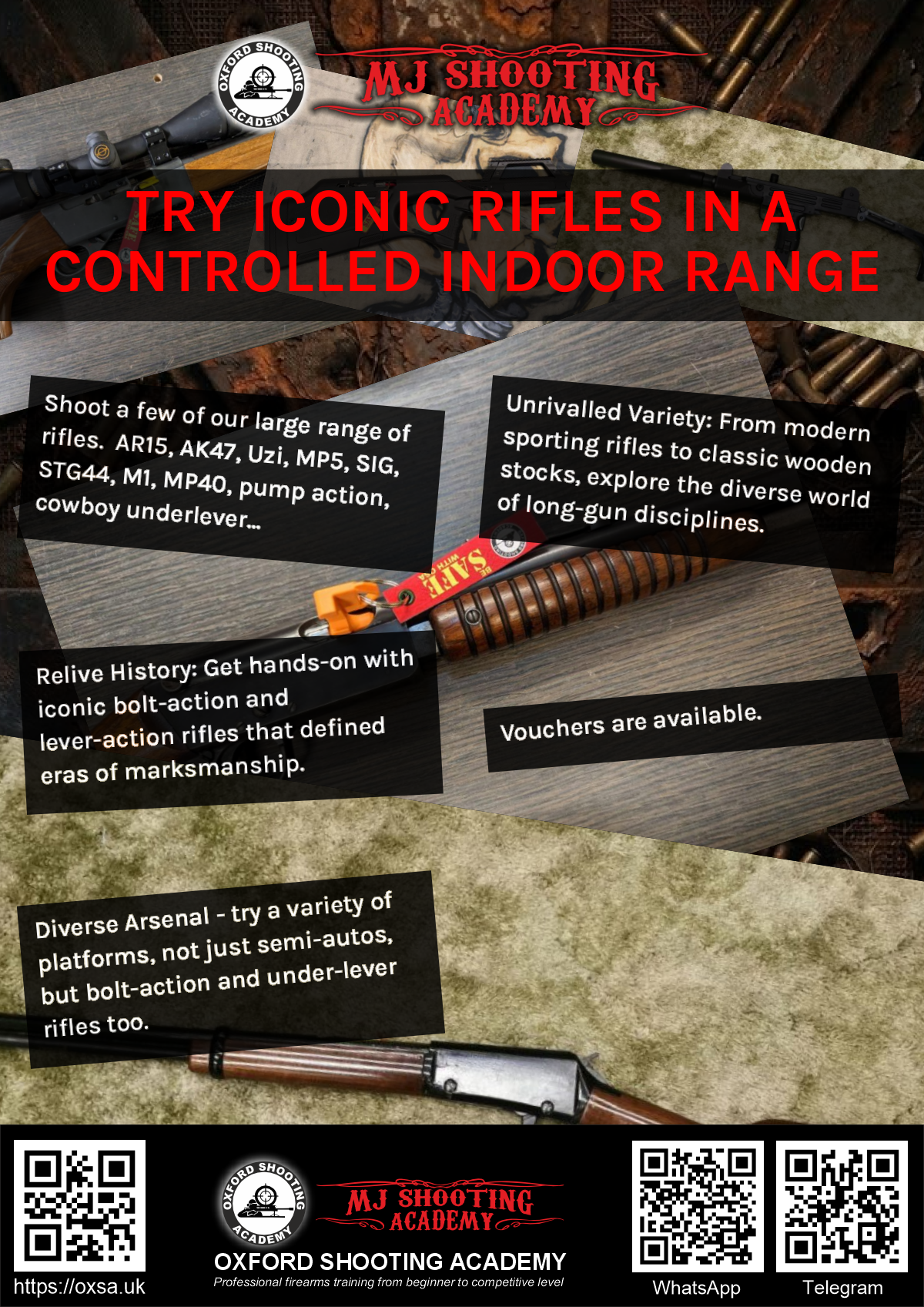 Precision shooting session focusing on firearm safety and handling