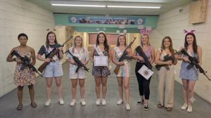 Target practice activity designed for corporate and group events