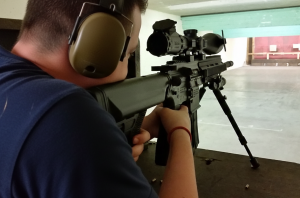 Tactical shooting drill for beginners and enthusiasts