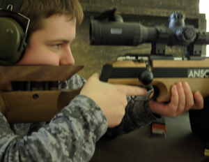 Professional shooting experience at a professional shooting range