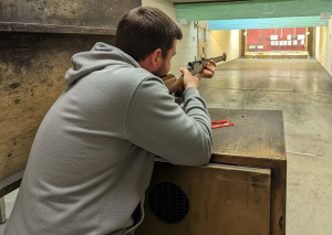 Tactical shooting drill for beginners and enthusiasts