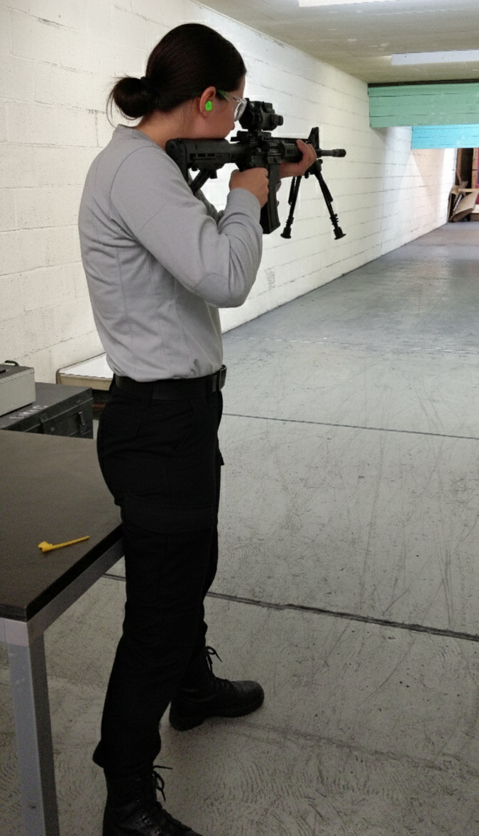 Indoor range shooting providing a unique experience day