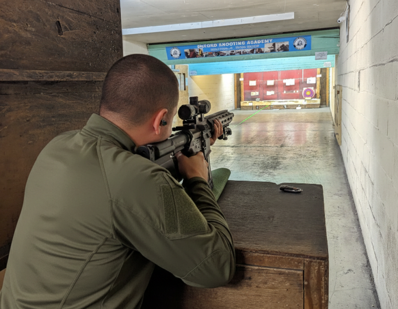 Sporting gun experience under supervised range conditions