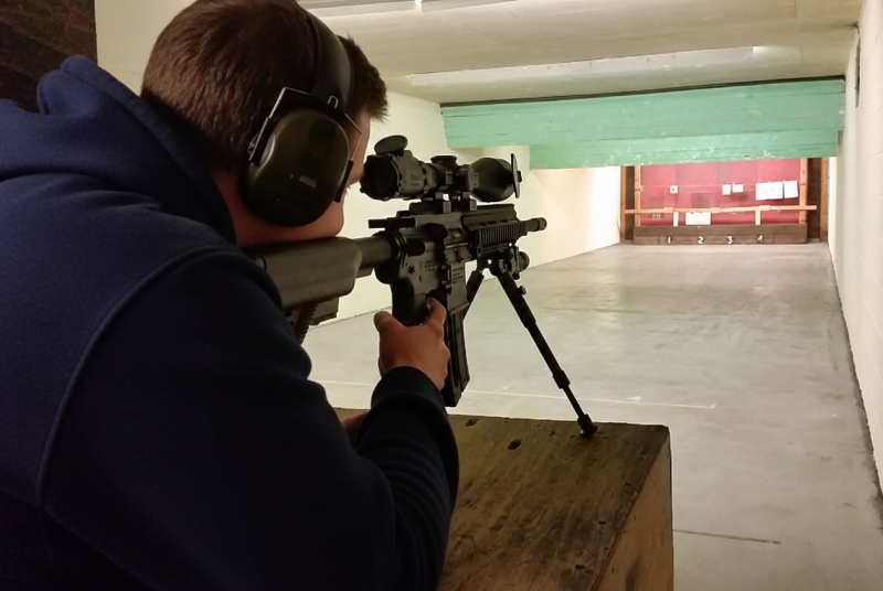 Tactical shooting drill for beginners and enthusiasts