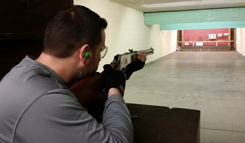 Sporting gun experience under supervised range conditions