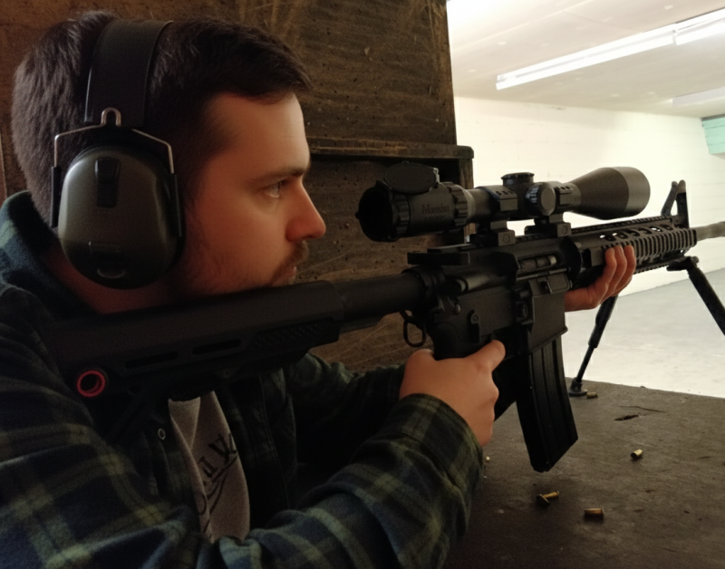 Indoor range shooting providing a unique experience day