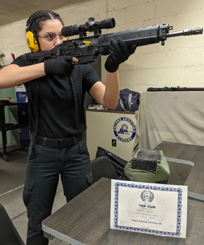 Marksmanship coaching to improve accuracy and technique