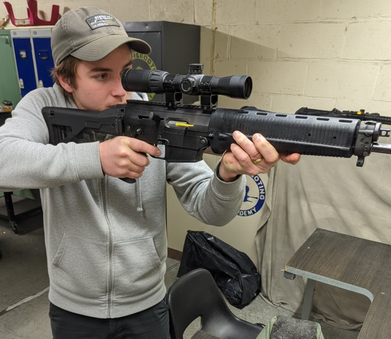 Marksmanship coaching to improve accuracy and technique