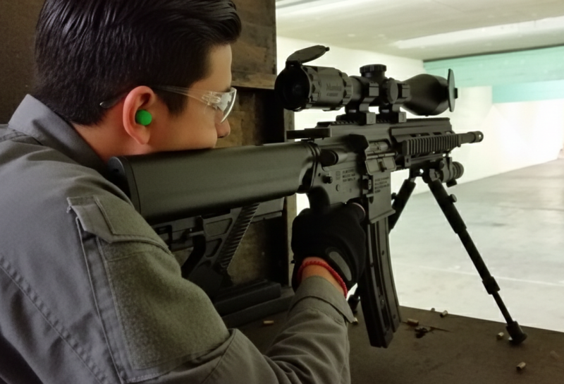 Target practice activity designed for corporate and group events