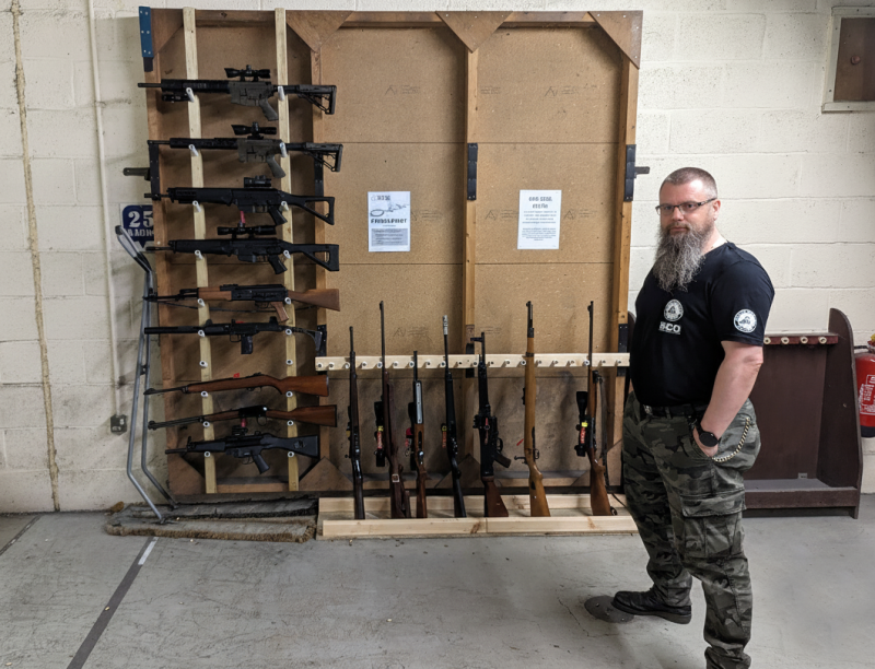 Tactical shooting drill for beginners and enthusiasts