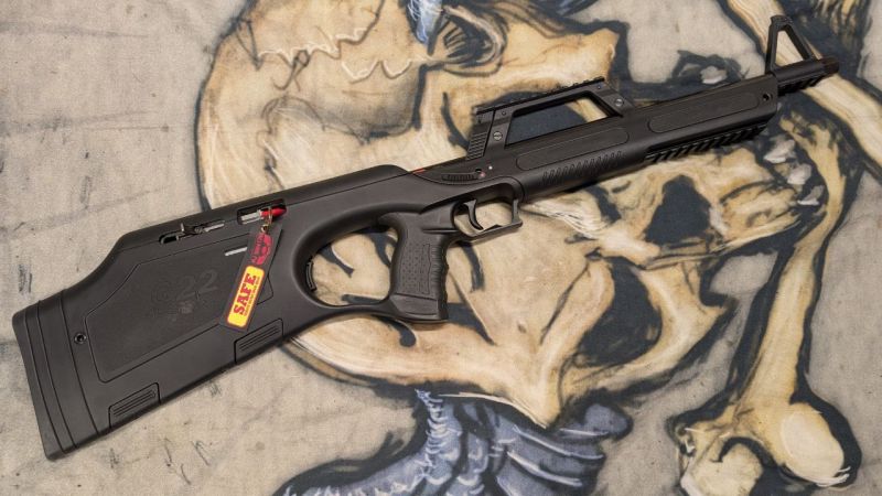 Precision shooting session focusing on firearm safety and handling