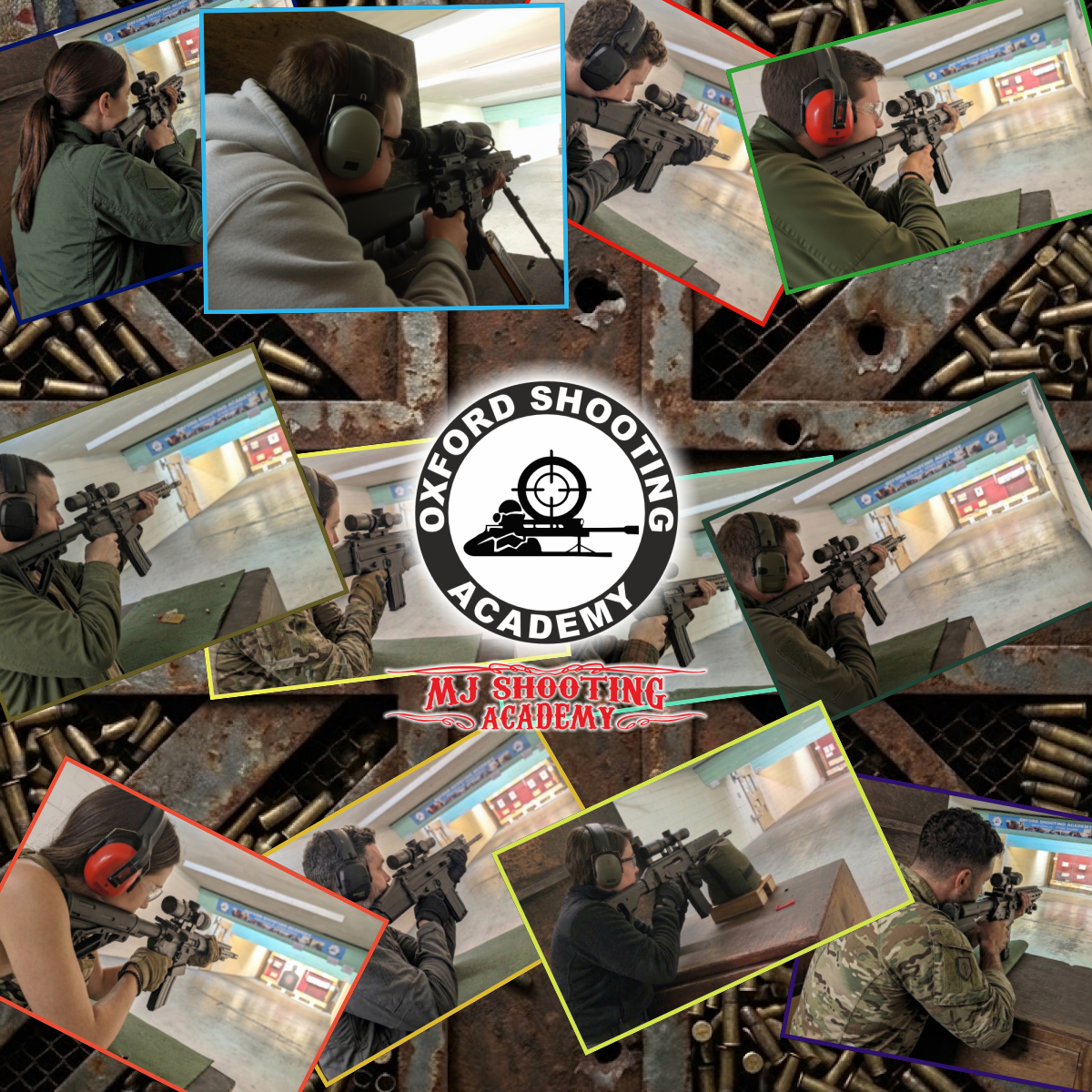 Target practice activity designed for corporate and group events