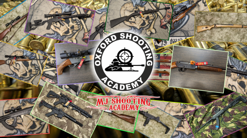 Professional shooting experience at a professional shooting range