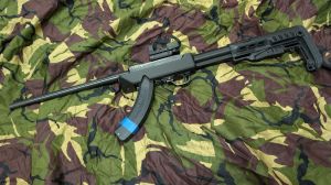 Historic rifle display with expert safety instruction